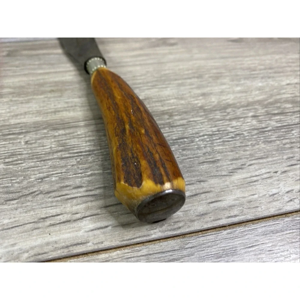 Meadow City Cutlery Company antler knife Superior 9.5